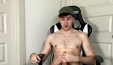 Verbal Hot Guy Jerks His Bwc And Massive Balls