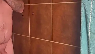 Jimbob Gets Wet and Messy in the Shower