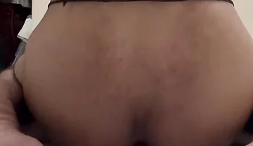 Playing with 7 Inch Dildo