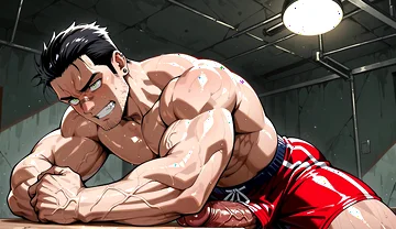 Ai Anime Style Big Dick Men