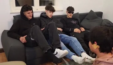 Master sneaker socks feet party