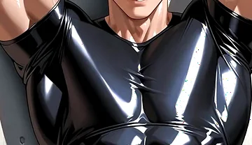 Ai Handsome Men with Abs