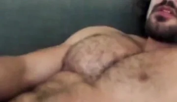 Bodybuilder with Huge Cock Jerks off and Cums for