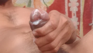 Cumshot Close up Handjob Big Black Cock Indian
