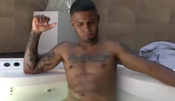 Bronze Skinned Marcus Wanks My Cock So I Can Squirt Cum On His Handsome Face