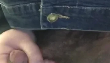 Jerking It In A Dirty Bathroom Stall While Some Guy Takes