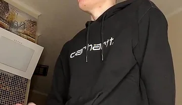 Hot Young Guy’s Cum Play