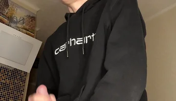Hot Young Guy’s Cum Play