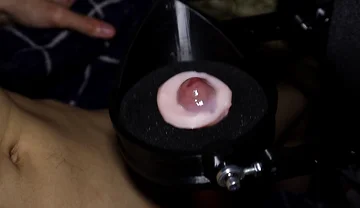 Very Hard Masturbates Big Cock Car for Auto Fucking