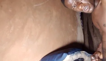 Cum Like Man in Sambisa Forest Room