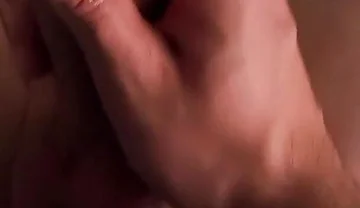 POV Real Couple Intimate Bareback Anal Sex with Breeding and Simultaneous Cum