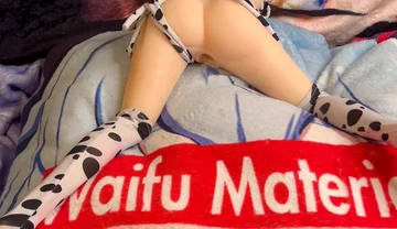 Cowkini Slut Ganyu's Silicone Cococunt Fucked & Bred 65cm Mini Hentai Sex Doll Kemelias