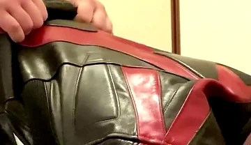 Rus Kink Hunk in Leather Jacket Fuck Hard Kinkysirius in Sport and Motogear Fetish - Part 1