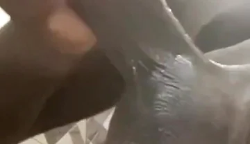 Part 2 BBC Public Washroom Deep Jerking off Orgasm