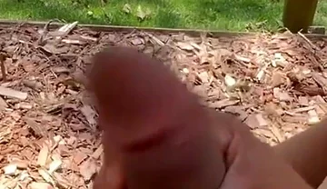 Handjob Outdoors with People Around Looking at Everything That Happened...