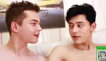 Cock Sucking Boy Leo Alfano Gets a Big Surprise From His Friend