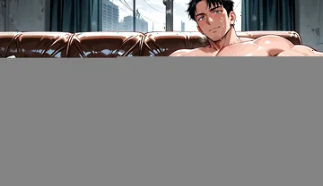 Ai Generated Intense Muscle Men