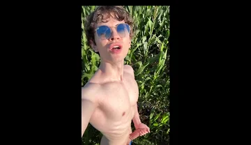 Corn Fields and a Big Dick Around