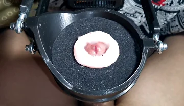 Machine for a Huge Portion of Sperm! Super Orgasm! Huge Cumshot!