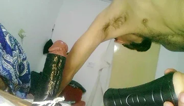 Hairy Naughty Showing off