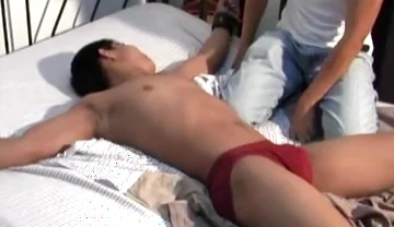 Mike Boys And Asian Daddy - Stepdaddy Mike And Asian Boys Tickle Jesse