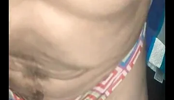 Cdmichelle Wearing Colorful Swimsuits