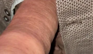 Uncut Cumshot in His Own Foreskin