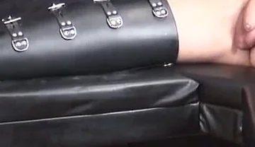 Hairy Guy Is at the Mercy of His Master