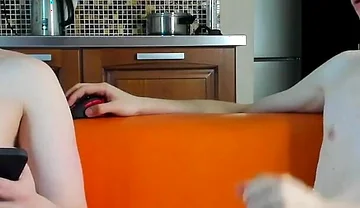 Touching My Friend's Balls to Make His Dick Hard