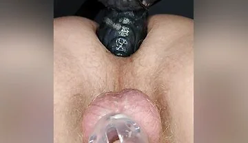 Caged Twink Fucked By Thick Dragon Cock