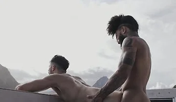 Andy Rodrigues Fucking Markin Wolf In A Rio Rooftop