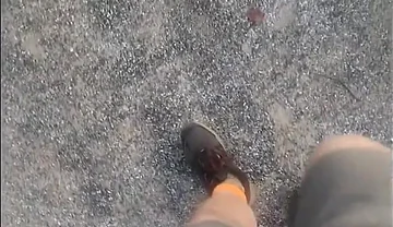 Went for a Walk at the Truck Stop