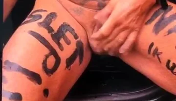 Straf Aan Boom Vastgebonden