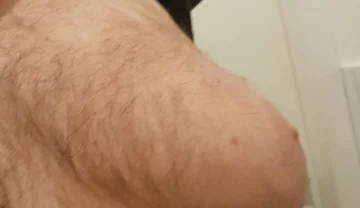 Chubby at Urinal From Work