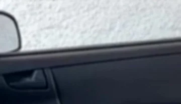 Brunette Jerking off in the Car