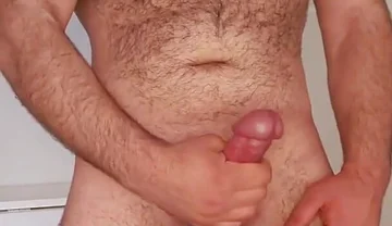 Hairy masculine man
