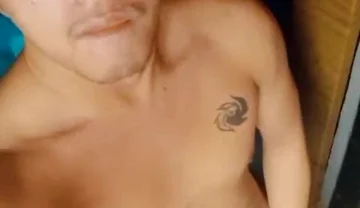 Asian Twink Boy Outdoor Wanking