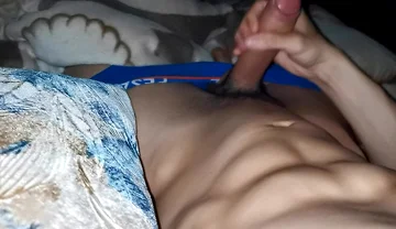Hot Muscular Body and Night Overstimulation of a Juicy Cock!