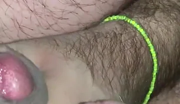 Rubbing the Cock with ''do You Want Us to Rub It on Your Face or Your Ass?''
