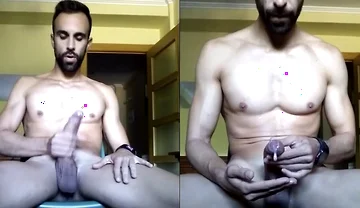 Jerking off for a Fan and Cumming a Lot