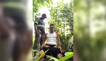 Married Worker Stays Late at the Construction Site to