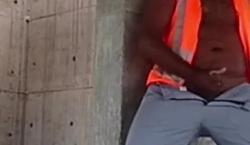 After Work I Went to the Construction Site to Enjoy Myself