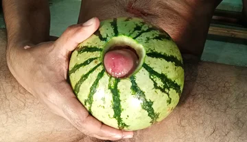 Fucking a Watermelon- the Best Fruit to Fuck