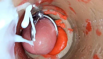 Close up Camera in Pussy: Cum Inside Pussy Twice! Best Creampie in 4K with Girl Moaning!