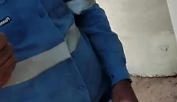 Before Heading Home, the Worker Gets a Quickie at the Construction Site.