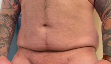 Sexy Tattooed Hairy Bear Stoking
