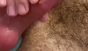 Closeup Dick Cum