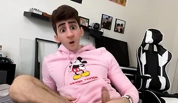 Cartoon Anime Boy Humps Pillow And Masturbates