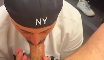 Middle Eastern Big Dick Blowjob And Piss Drinking In Public Toilets