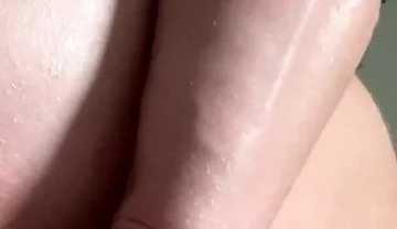 Fucking My Ass and Jerking off at Work Until I Cum